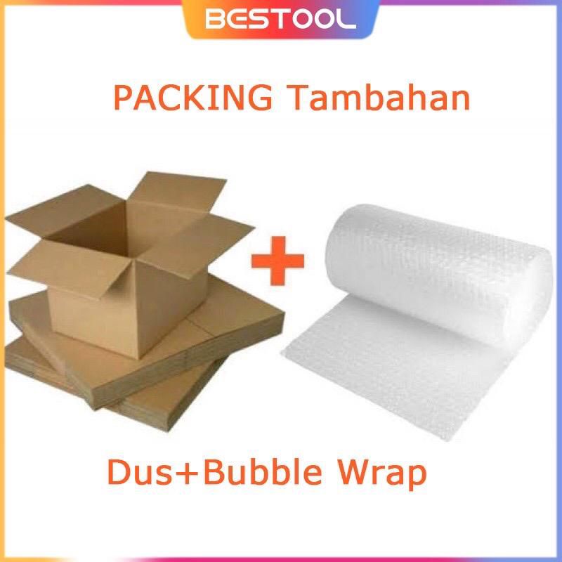

DUS DAN BUBBLE WRAP UNTUK TAMBAHAN PACKING AMAN