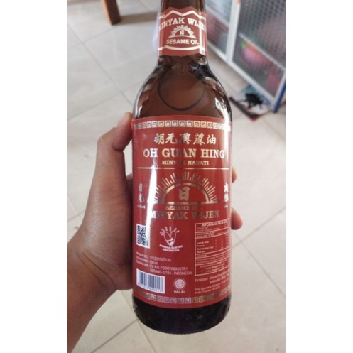 

Minyak wijen oh guan hing 600ml