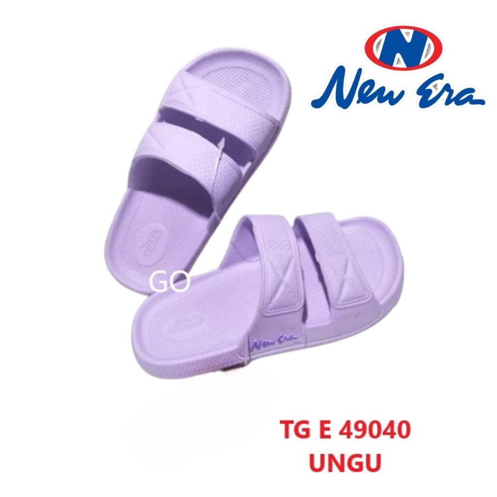 gof NEW ERA TG E 49040 Sandal Karet Anak Terbaru Sendal Karet Selop Ban Dua Size 30-36