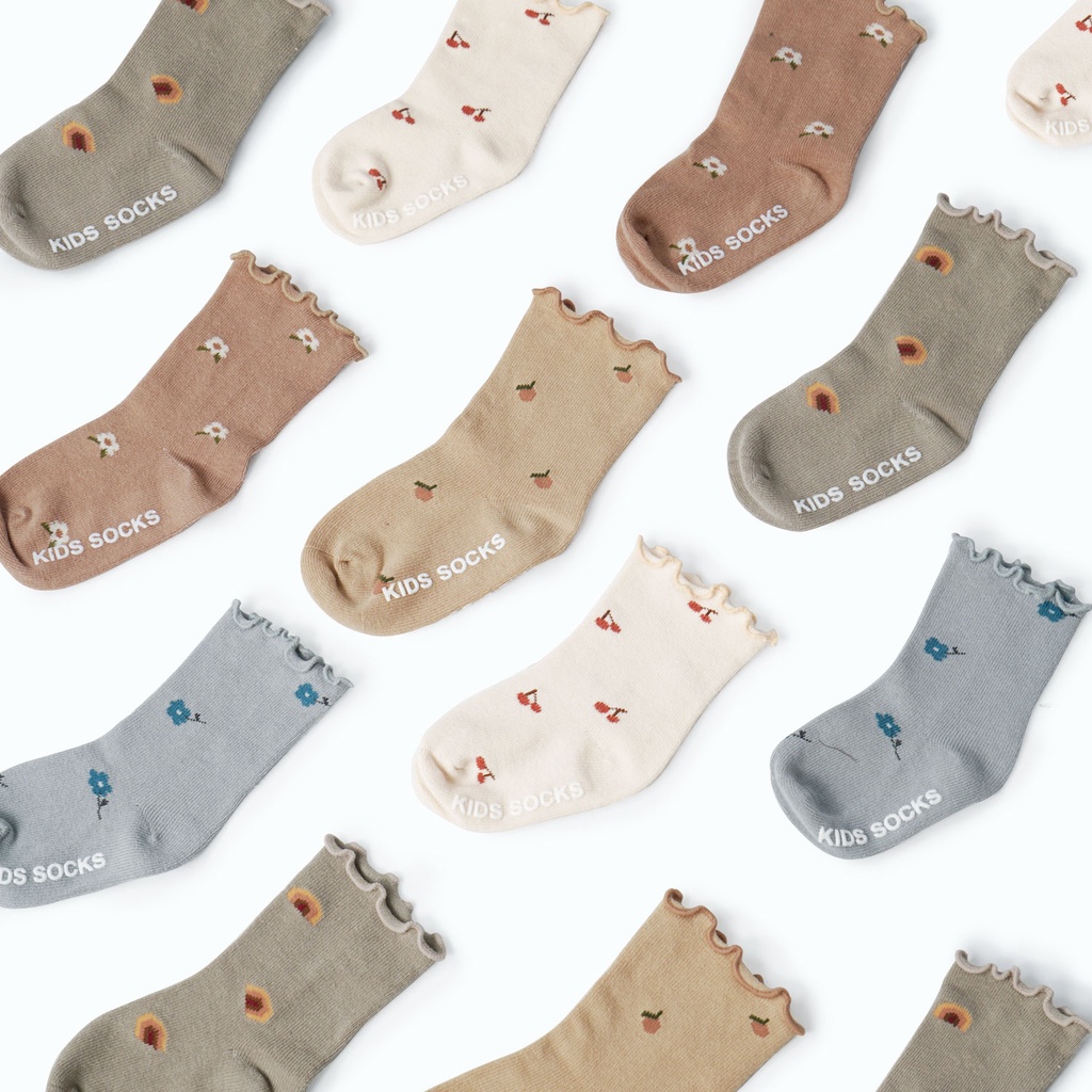 Nice Kids - Ruffle Socks (Kaos Kaki Anak 1-2 Tahun)