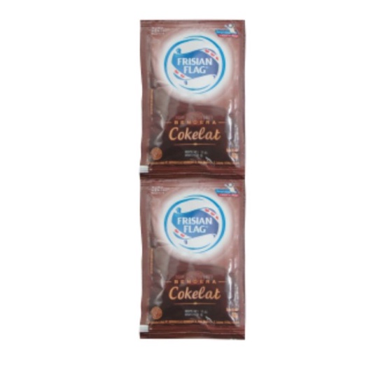 

frisian flag susu kental manis coklat saset 38/40gr isi 6pcs