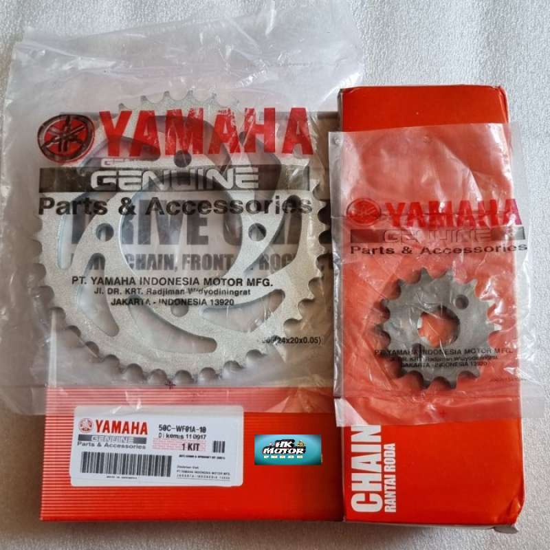 Gear Set / Gear Paket 50C Jupiter MX New / Mx 135 New 5 Speed Original HK N