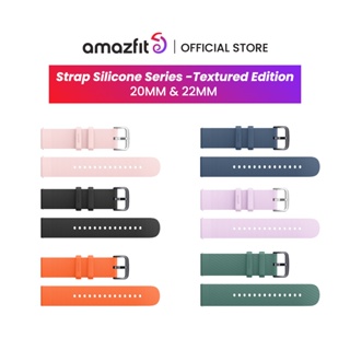 Amazfit Strap Silicone Series Textured Edition 20mm & 22mm | Strap Smartwatch Original Amazfit