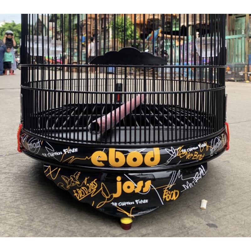 SANGKAR KANDANG MURAI EBOD JAYA EBOD JOSS NEW PVC DECAL NO 2