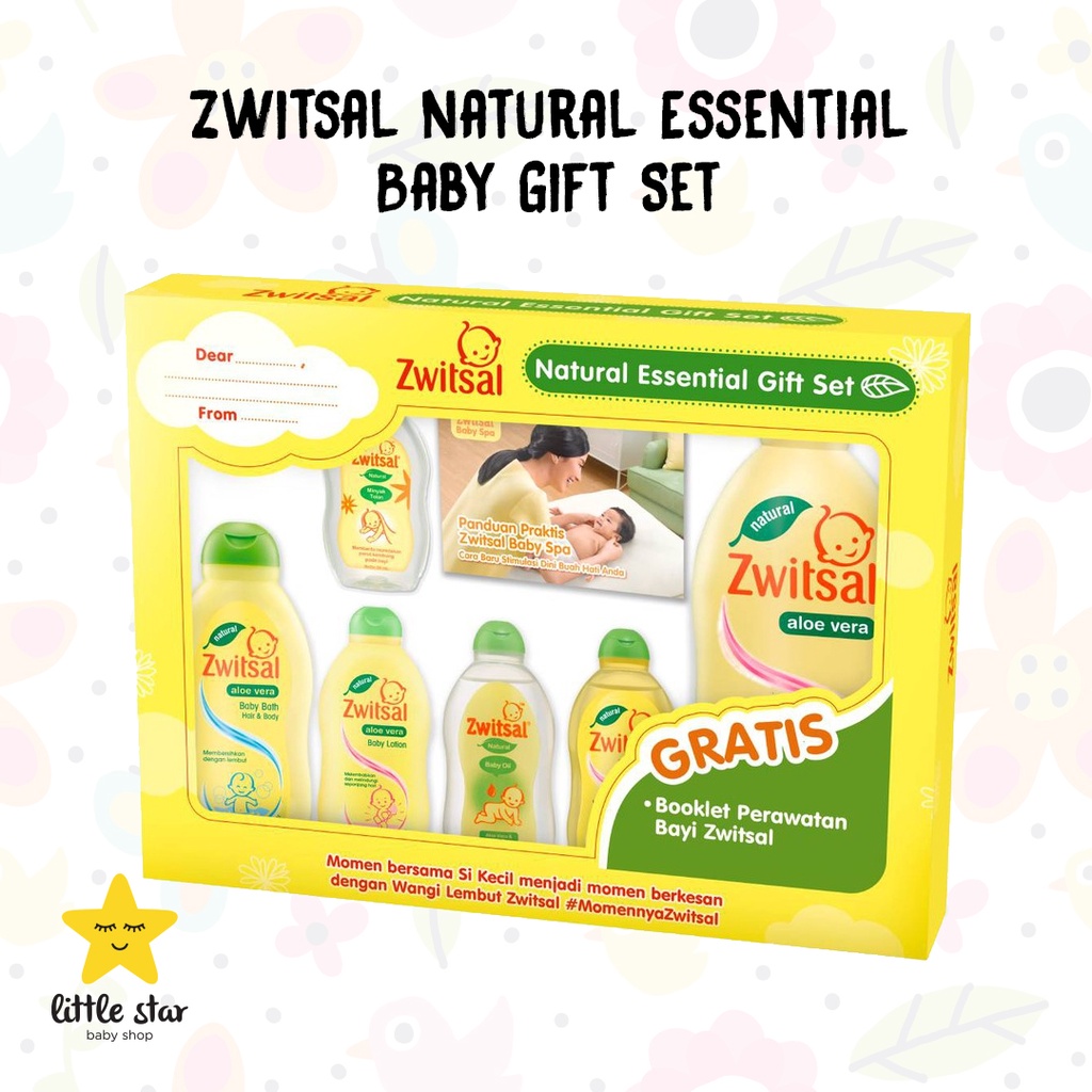 Zwitsal Natural Essential Baby Gift Set | Kado Hampers Perlengkapan Bayi