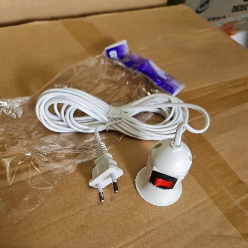 fitting gantung + kabel