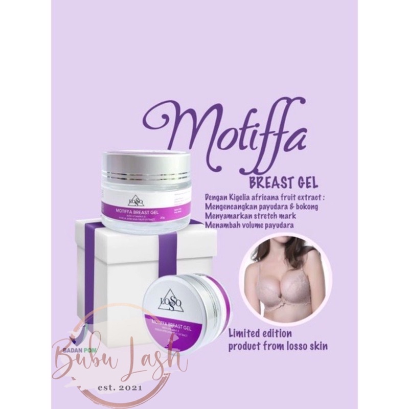 MOTIFFA KRIM PEMBESAR PAYUDARA / GEL PEMBESAR PAYUDARA / PAYUDARA INDAH / PAYUDARA MONTOK / PAYUDARA
