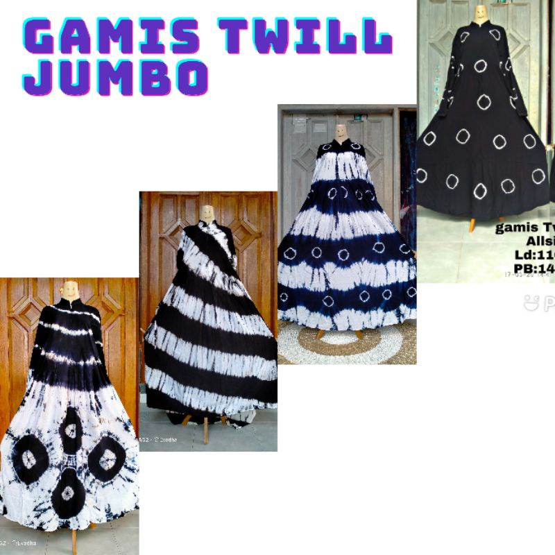 Gamis Twill Jumbo/Gamis Jumbo Ld:120