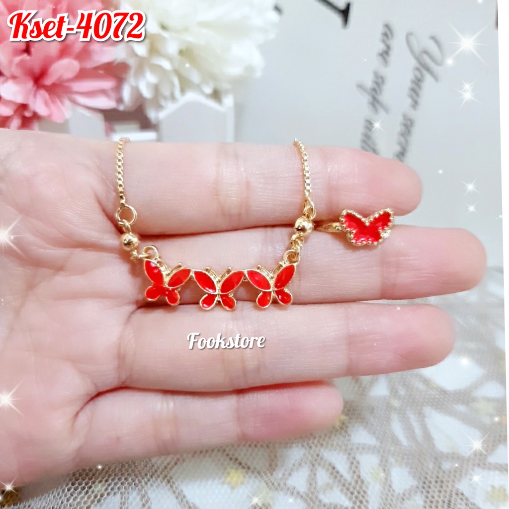 SET KALUNG ANAK GRATIS CINCIN CANTIK BUAT ANAK 3 - 6 THN XUPING