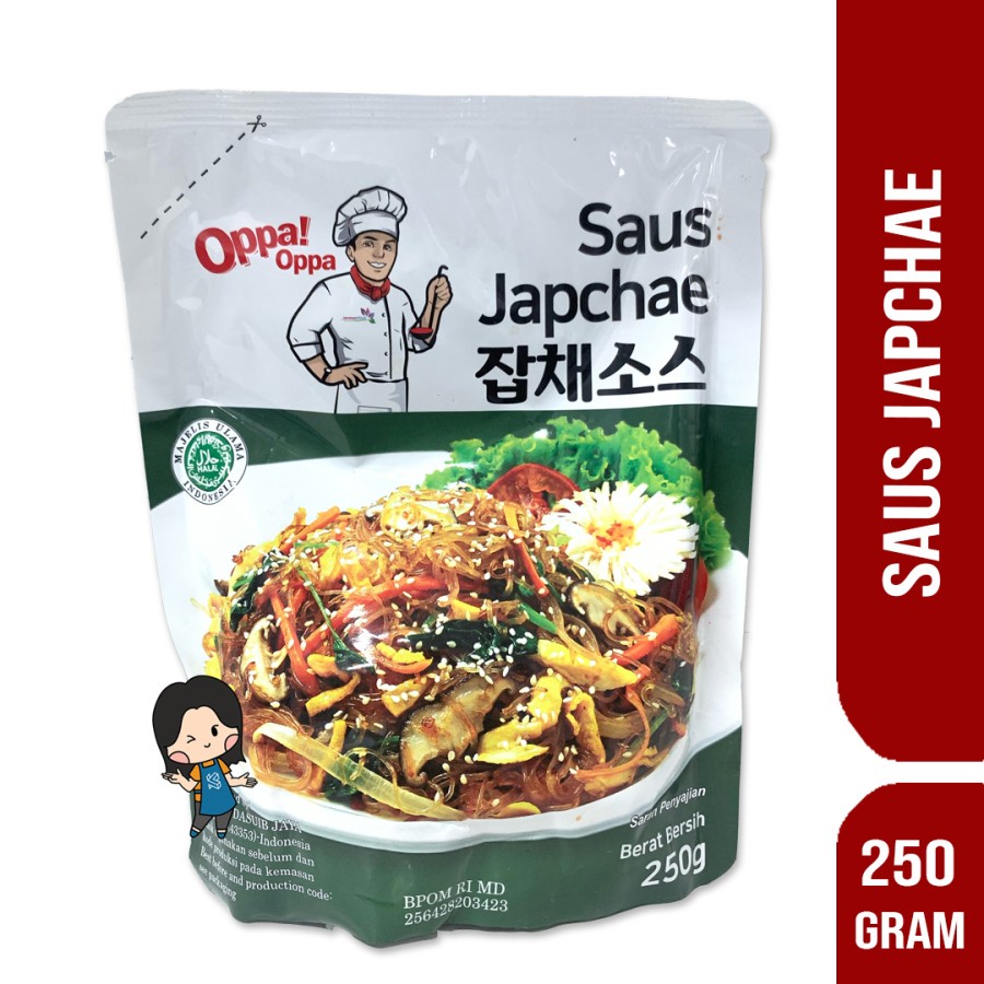 

OPPA Korean Japchae Sauce | Saus Japchae Halal 250 gram