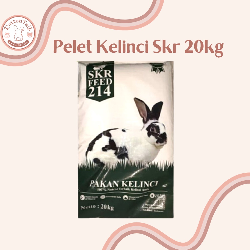 Makanan/Pelet Kelinci SKR 214 1 karung 20kg OJOL ONLY