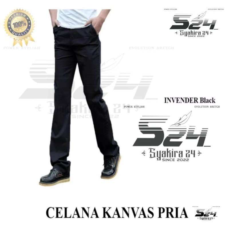 CELANA PANJANG REGULAR CELANA STANDARD KAIN TWILL / CHINO STANDARD