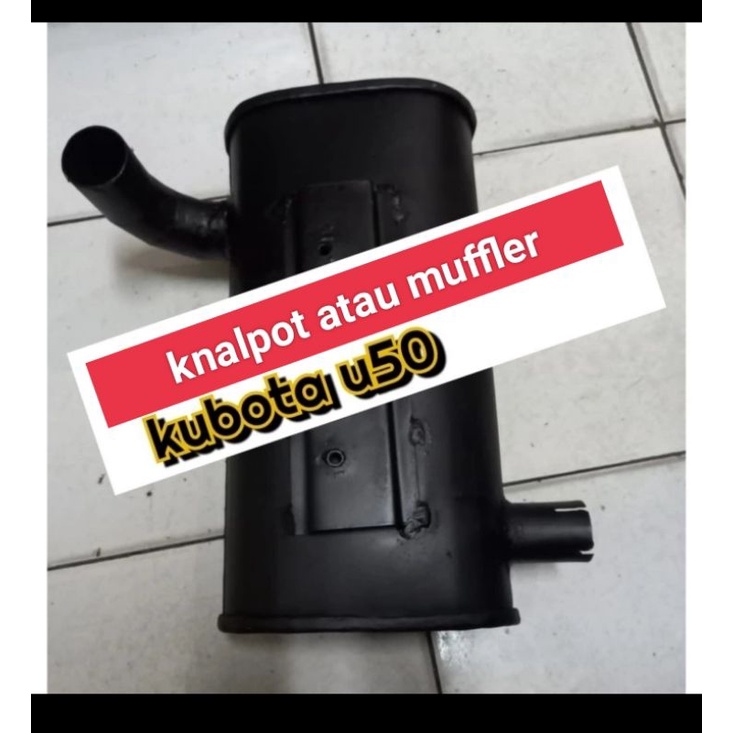 muffler atau knalpot kubota u50 u50-5