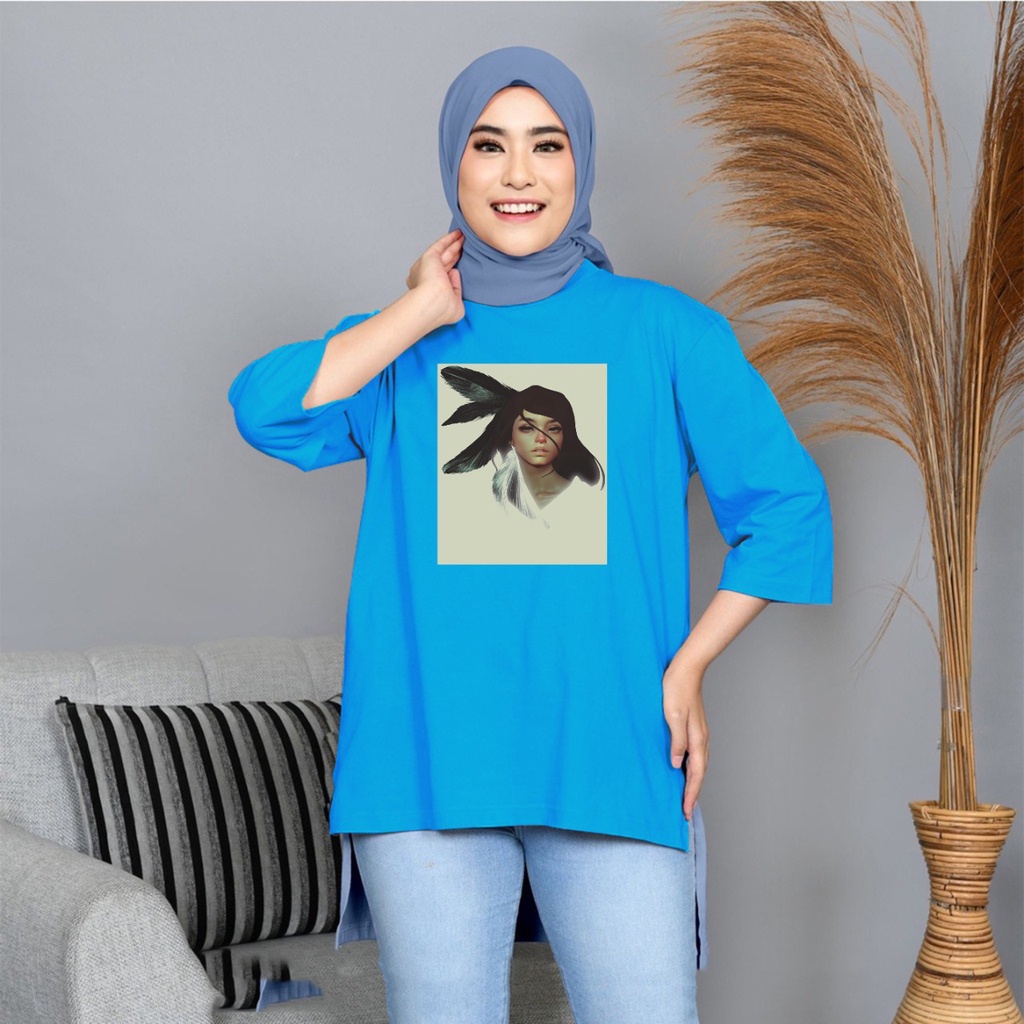 GSC - Long Tunik Wanita Ephipany x tomorrow / Tunik ANIME 016 / Tunik wanita dewasa / Tunik Motif viral new