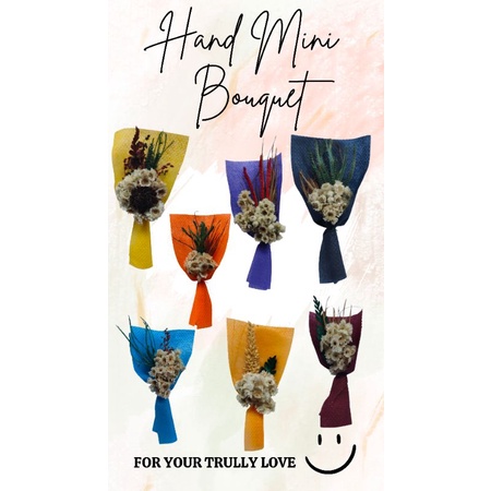 

Hand Mini Bouquet For Hampers Cute Edition
