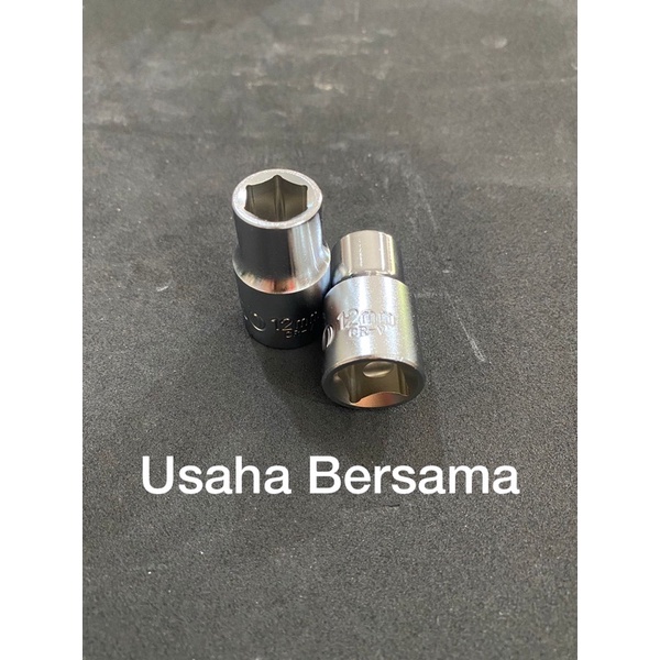 Kunci Sock 12 mm WIPRO Lubang 1/2”