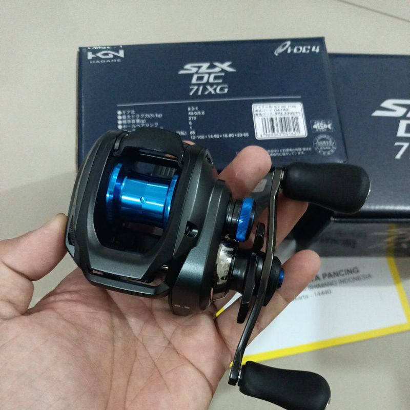 reel shimano slx dc 71xg garansi