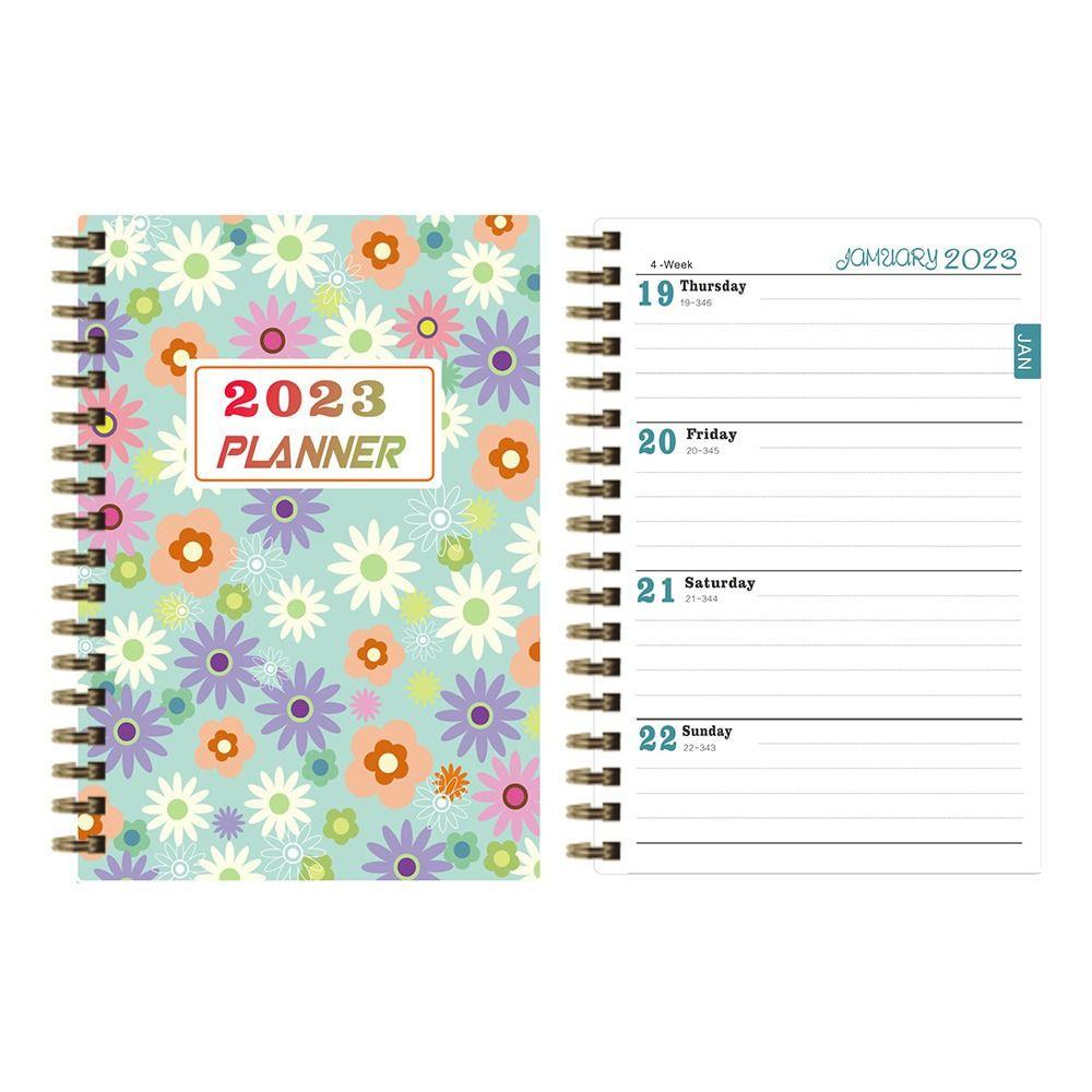 Preva Agenda Planner Aksesoris Sekolah Notepad Jadwal Diary Planner Full Tahun