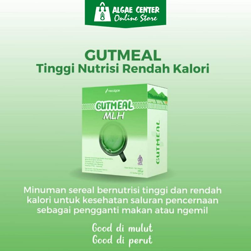 

Gutmeal minuman sereal bernutrisi tinggi dan rendah kalori 250 gram BPOM Original
