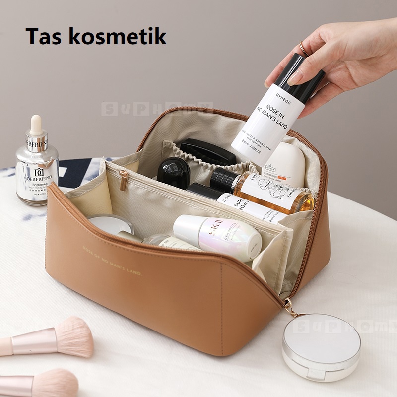 Tas Kosmetik Washbag / Make up pouch/ Cosmetic Bag Organizer / Tas Make Up Wanita/Tas Kosmetik Anti Air/Tas Kosmetik Travel Transparan /Pouch Kosmetik/Pouch aesthetic