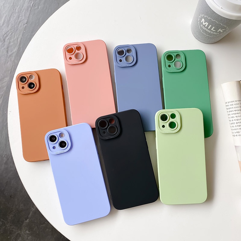 Casing Soft Case IPhone 14 13 12 11 Pro Max Plus XS X XR Shockproof