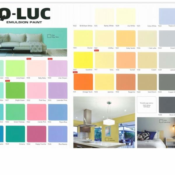 Qluc Q-luc Q Luc Nippon paint 5kg Galon - Putih 1505