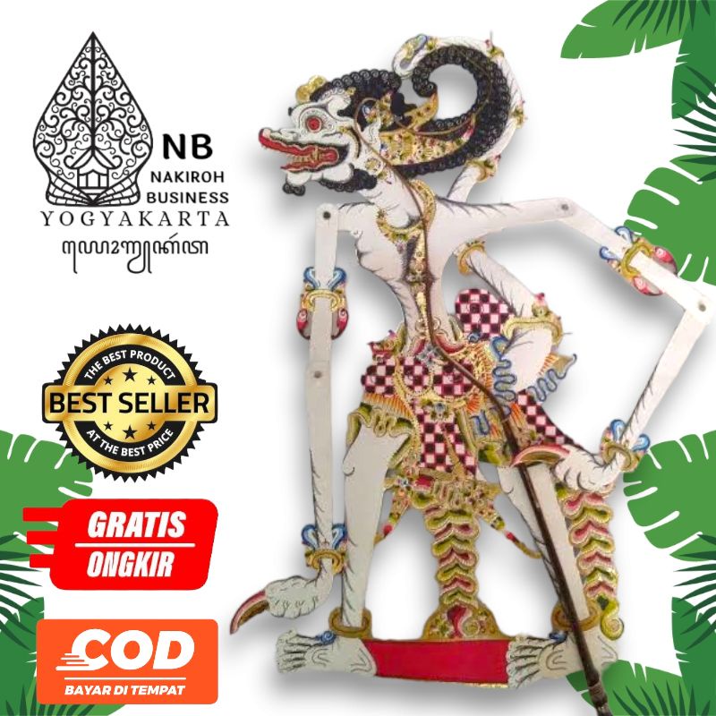 NAKIROHBUSINESS Wayang Kulit Asli HANOMAN Halus Standar Dalang