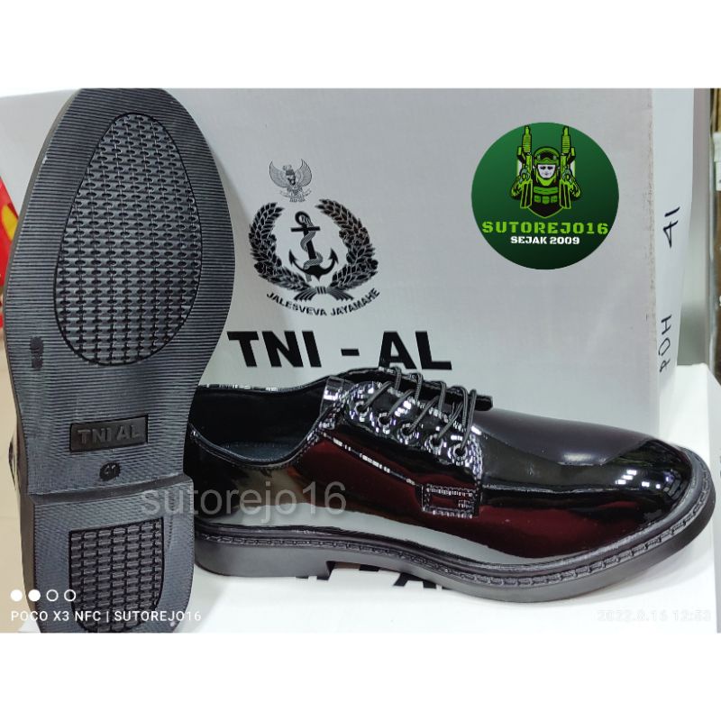 sepatu pdh jatah tni al tahun 2022