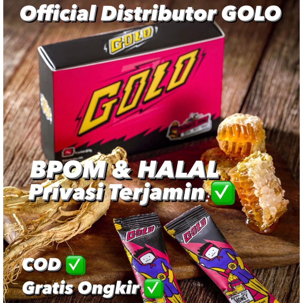 MISTER GOLO SUPLEMEN STAMINA PRIA GINGSENG BPOM MR TONGKAT ALI GING SE