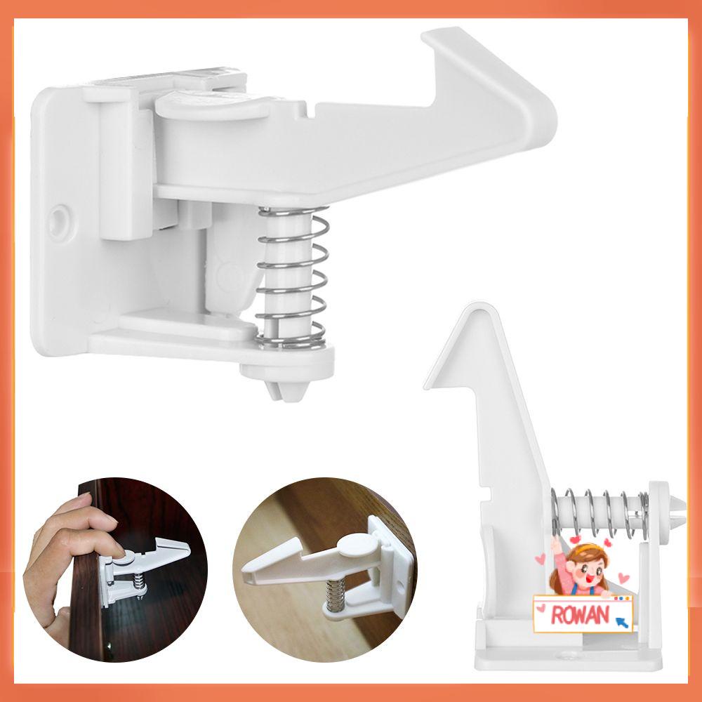 R-flower 3 / 6Pcs Kunci Pengaman Laci / Lemari Untuk Melindungi Anak