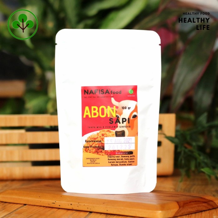 

Abon Sapi Nafisa (100 gr)