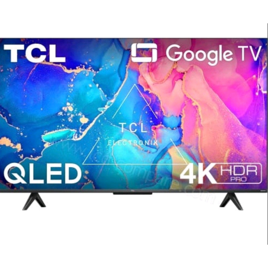 TV LED TCL QLED 4K ANDROID 11 SERIES C635 SERIES 65 INCH TYPE 65 C 635