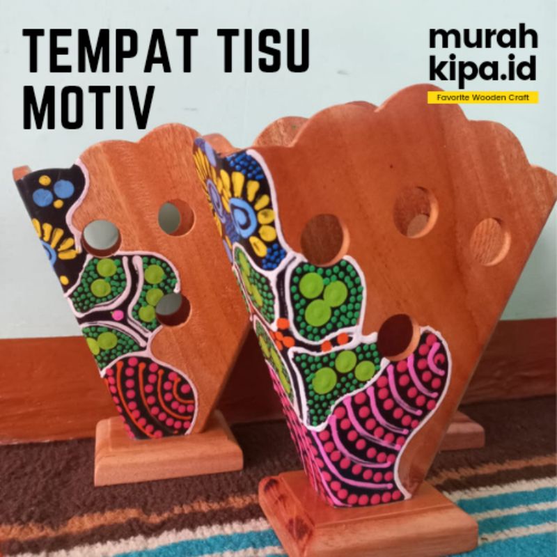 Tempat tisu Kayu Segitiga / Tempat tisu kayu murah / Tempat Tisu Kayu Motiv /New produk