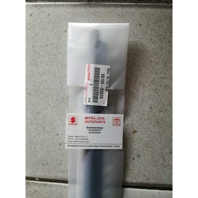 Pelipit/List Kaca Belakang Kanan Toyota Ist