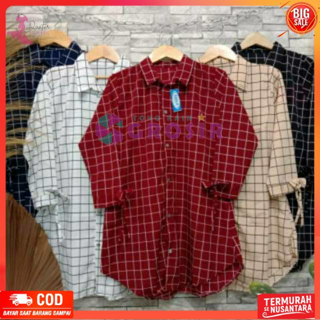 TUNIK KOTAK MONALISA// TUNIK JUMBO fashion wanita