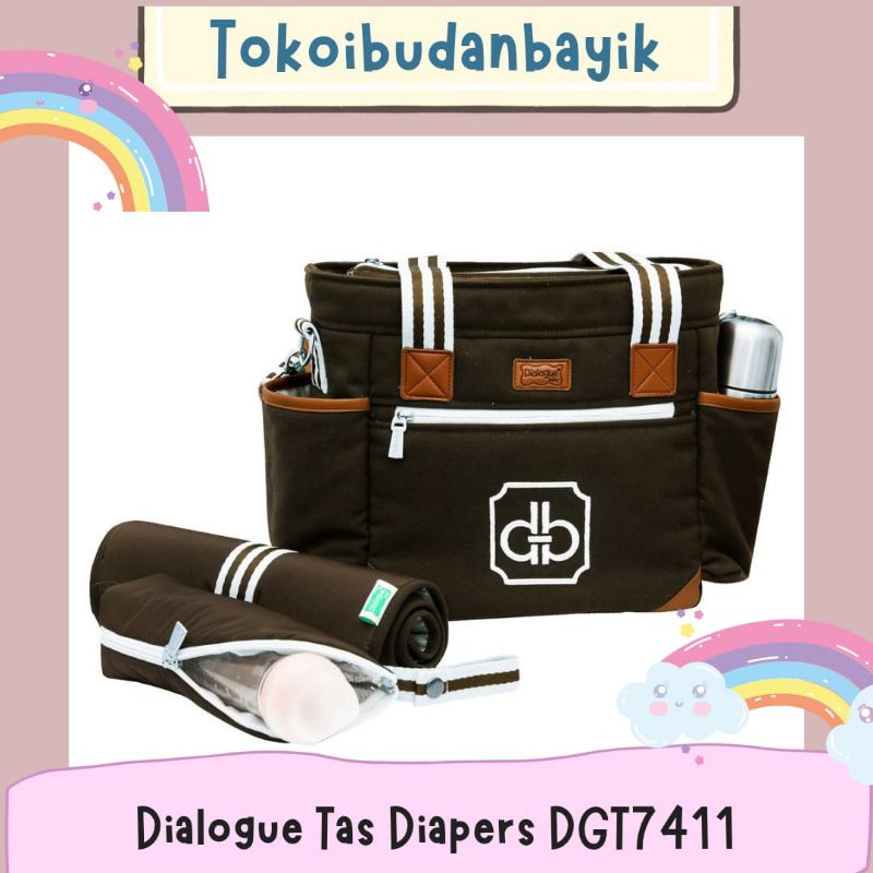 Dialogue Baby Tas Sedang 3 in 1 Set Classy Series DGT7411/DGT7410