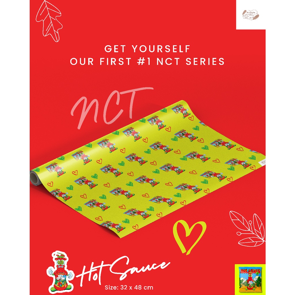 

Kertas Kado Hot Sauce Album NCT Dream 127 32x48