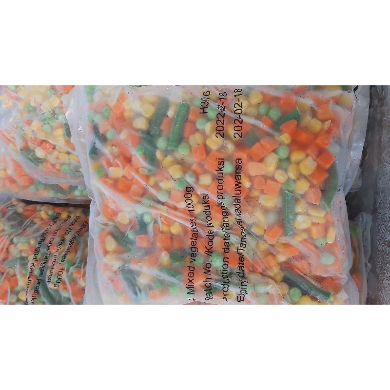 

mix vegatable kemasan 500 gr