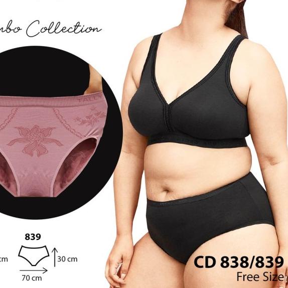 TALLY CD 838 Celana Dalam Jumbo Bahan Rajut