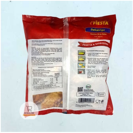 Fiesta Delistripe Ayam Stik / Strip 500gram