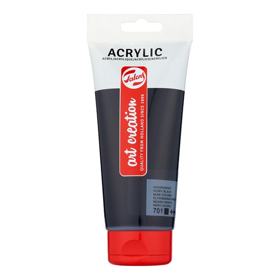

Talens Art Creation Acrylic Colour 200ml - Black & Grey