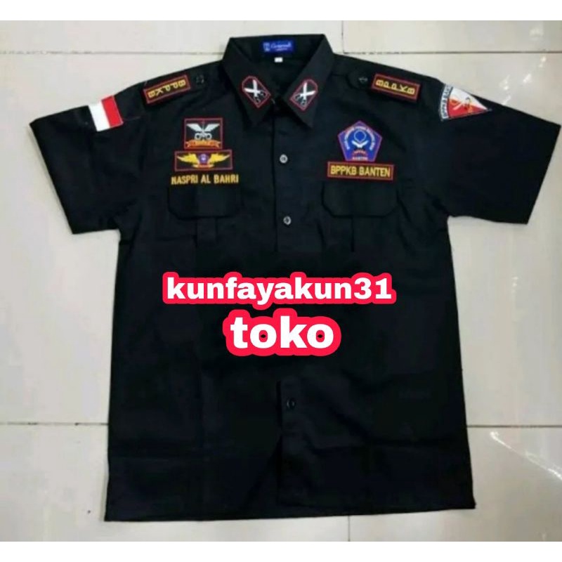 kemeja, seragam, baju, bppkb satria Banten terbaru