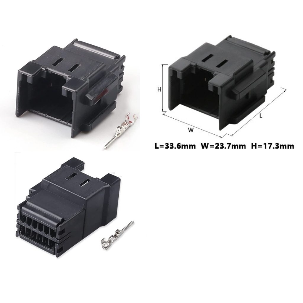 High Quality 12 Pin 12P 12Pin 174045-2 174058-2 Mmale Multilock 040 connector Mantaabbb