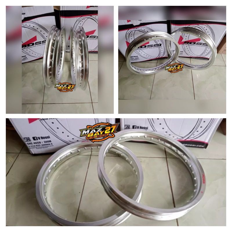 Velg Rossi 215 Ring 17 Silver
