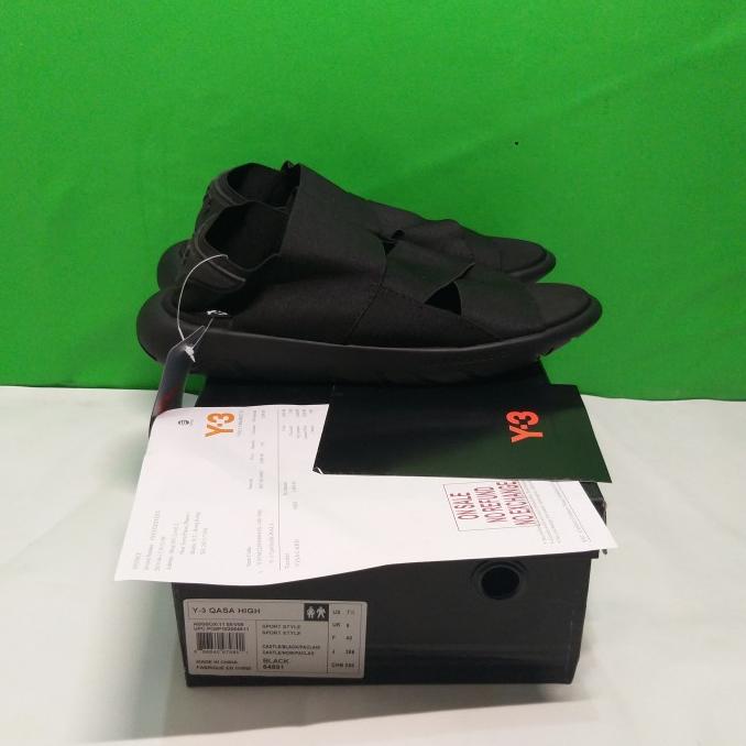 Sandal Adidas Y3 Yohji Yamamoto triple black