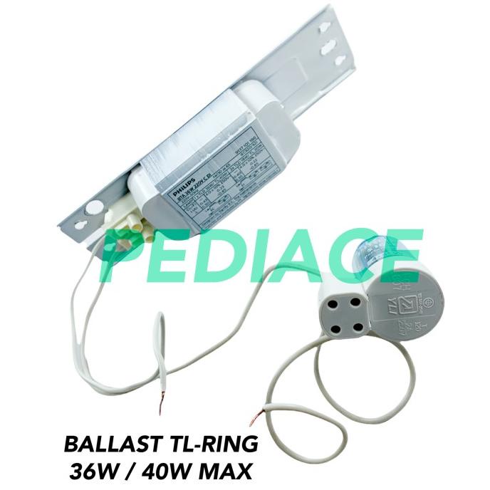 Philips Ballast untuk Lampu TL ring Philips 36W Max 40watt