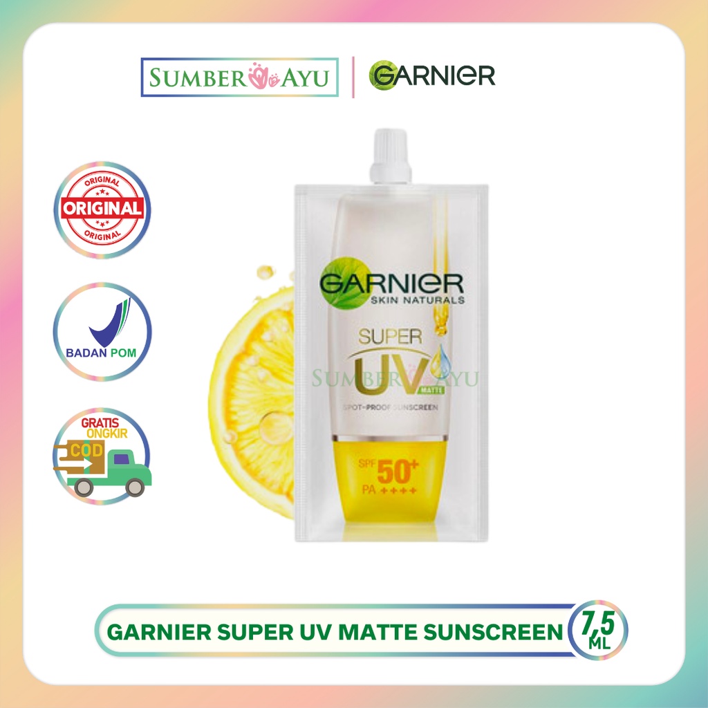 Garnier Super UV Sunscreen Sachet 7,5ml