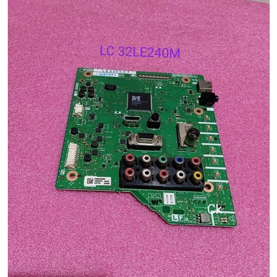 MB TV SHARP LC-32LE240M MAINBOARD TV SHARP LC 32LE240