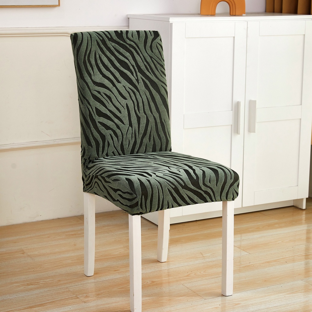 ETFELICEL Luxury Chair Cover / Penutup Alas Sarung Kursi Elastis Scretch Tebal Mewah Renda Abstract