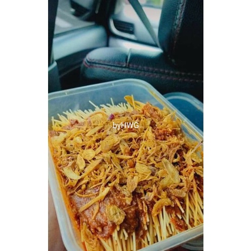 

[TERENAK] MIE LIDI |150gr box 500ml | MIE LIDI KECIL | MIE LIDI GEPENG | bumbu basah glabed aneka rasa bawanggoreng renyah melimpah